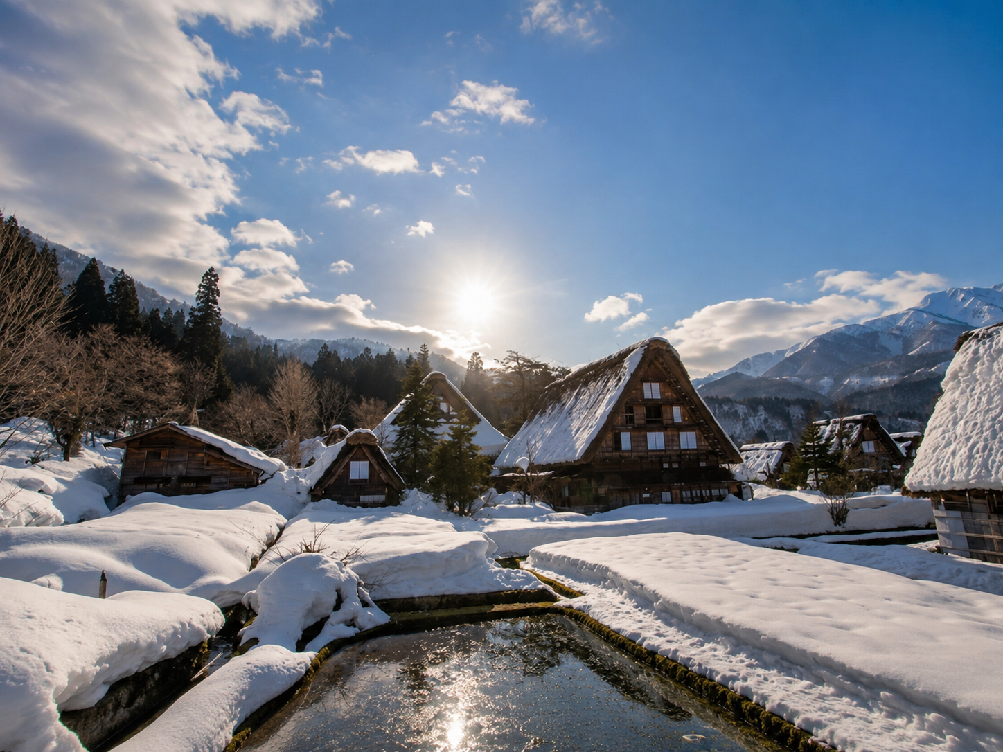 【壯麗立山・3 日】白川鄉合掌村・入住富山市區｜巔峰雪境紀行